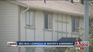 Bed bug loophole in renter's agreement