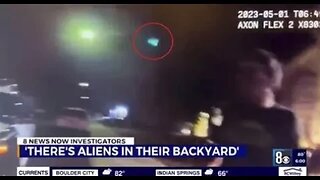BODYCAM Footage: UFO Crash Lands in Las Vagas?!