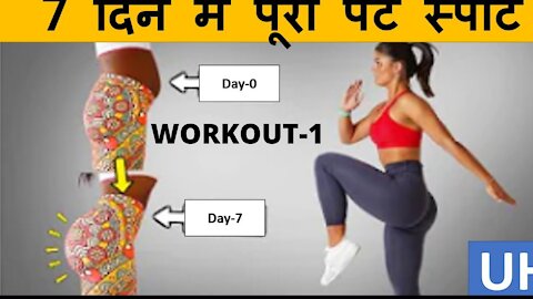 8 MINUTES STANDING ABS WORKOUT | No Equipment | 10 Exercises | Workout-1