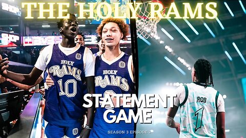 STATEMENT GAME| Holy Rams vs Rob Dillingham & The Cold Hearts| Dra Gibbs Leads a 20 point Comeback?!