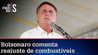 Bolsonaro diz não ter influência sobre Petrobras e que não quer ser ditador