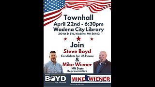 Mike Weiner and Steve Boyd: Townhall in Wadena MN