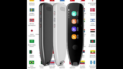 Smart Voice Scan Translator Pen MultifunctionTranslation