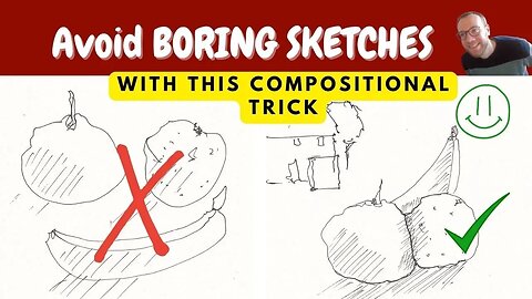 Line Work and Composition Tips to Avoid Boring Sketches