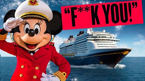 SUNK! Disney cruise line struggles as customers give them the FINGER! Millions LOST!