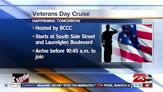 Bakersfield Car Club Council hosting a Veterans Day Cruise.