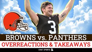 Browns Kicker Cade York Is A GOD | Browns Week 1 Overreactions