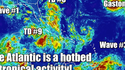 Hurricane hotbed in the Atlantic