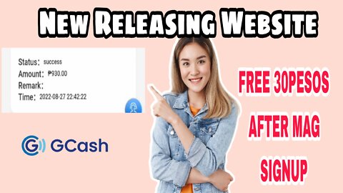 FREE 30PESOS AFTER MAG SIGNUP | NEW RELEASING WEBSITE | THROUGH GCASH
