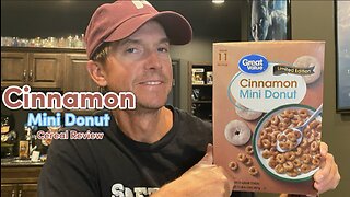 Cinnamon Mini Donut Cereal