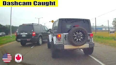 North American Car Driving Fails Compilation - [Dashcam & Crash Compilation] REPOST