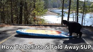 How To Deflate SUP | Packing Up The ROC Inflatable Paddle Board