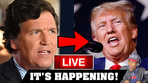 LIVE TUCKER AND TRUMP INTERVIEW! WATCH THIS