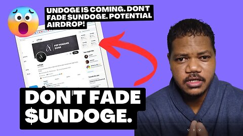 Missed $PEPE, $DOGECOIN, $AIDOGE? Don't Fade $UNDOGE! An $UNDOGE Airdrop For Everyone?