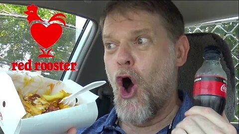 $5 Red Rooster Bacon Loaded Chips and Drink Review