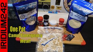 One Pot Camp Or Emergency Meal Spicy Chicken Pasta