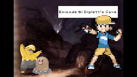 Pokemon Fire Red Gameplay Walkthrough episode 5: Diglett's Cave