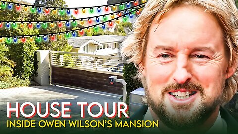 Owen Wilson | House Tour | $5.8 Million Maui Mansion & More