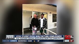 Kern's Homeless Crisis: Local student excels while battling homelessness