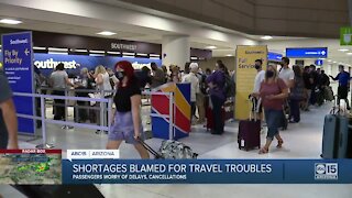 Flight cancellations, delays continue at Phoenix Sky Harbor Airport