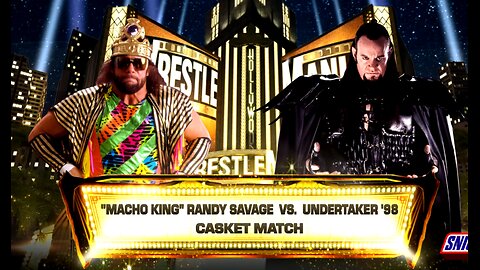 WWE 2k24 Casket match Undertaker vs Randy Savage