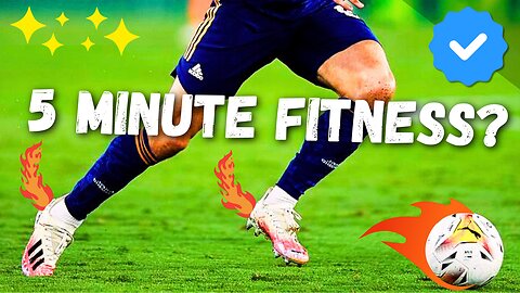 How to INCREASE soccer stamina in only 5 minutes per day? ⚽️🔥