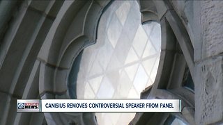 Canisius College removes controversial speaker from panel