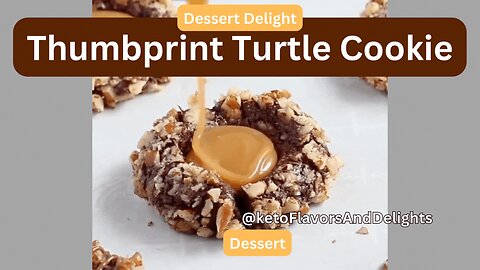 Thumbprint Turtle Cookie