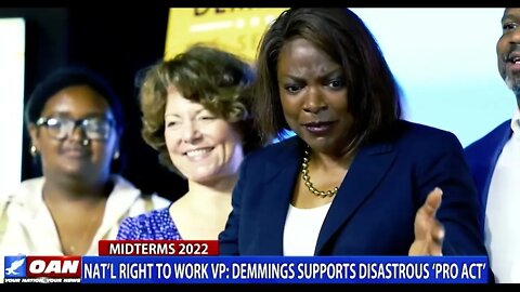 NAtional Right To Work VP Matt Leen on Florida Senate Candidate Val Demings' PRO Act Support