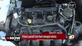 Protect yourself from flood-damaged vehicles