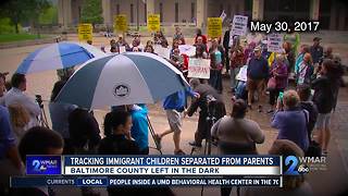 Immigrant children separated from parents