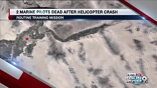 Marine Pilots Helicopter Crash