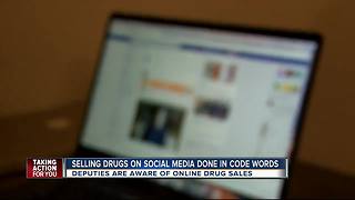 Selling drugs on social media done in code words