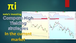 Compare High yielding strategies in the current sharemarket.