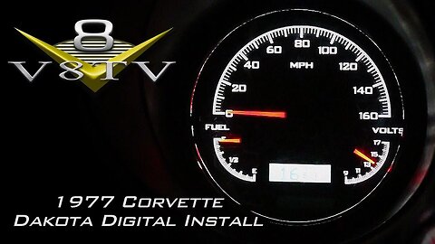 C3 Corvette Interior Upgrades Video Series Part 1 of 2 - Dakota Digital Gauges, Vintage Air V8TV