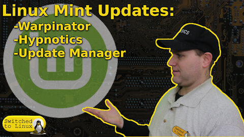 Warpinator and Hypnotics Linux Mint Updates