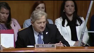 Senator John Kennedy grills climate grifter from the US Department of Energy on the climate scam: "