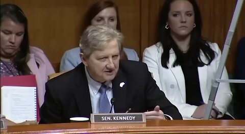 Senator John Kennedy grills climate grifter from the US Department of Energy on the climate scam: "