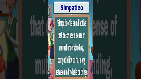 Simpatico Word of the day #Wordoftheday, #joke, #jokes, #dadjoke, #Simpatico