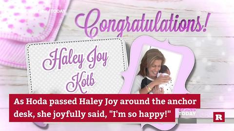 Hoda and baby Haley Joy on Today | Rare People
