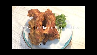 The Garlic Flavored Fried Ribs 蒜香排骨