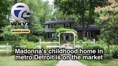 Madonna's childhood home in Rochester Hills for sale for nearly $500K