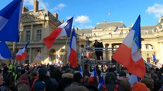 Manifestation, marche pour la paix au départ de Port Royal à Paris le 26/02/2023 - Discours 1