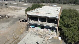 Old, abandoned buildings in Waco TX - Segment 1.