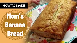 How To Make Banana Bread Easy At Home/Sunday Special Sweets