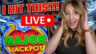 🔴OMG!! I HIT THE MAJOR JACKPOT LIVE ON DOLLAR STORM SLOT MACHINE!