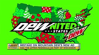 Mistake on Mountain Dew's new ad