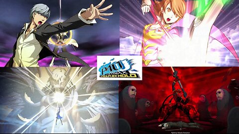 Persona 4 - The Ultimax Ultra Suplex Hold - All Characters Ultimate Special Attacks also Persona 3