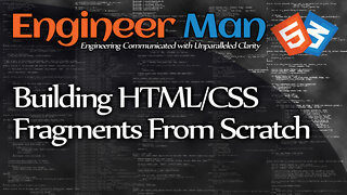 Building HTML/CSS Fragments From Scratch