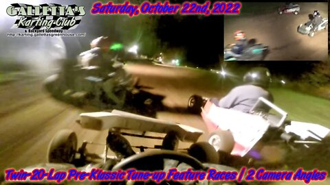 Galletta's Karting Club: 2022/10/22 - Twin 20's Tower & GoPro Cameras | '22 Season Vol. 7.1